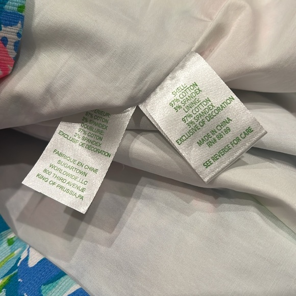 Lilly Pulitzer Railee Shift dress in print Multi Fished My Wish size 14 NWT - Picture 8 of 11